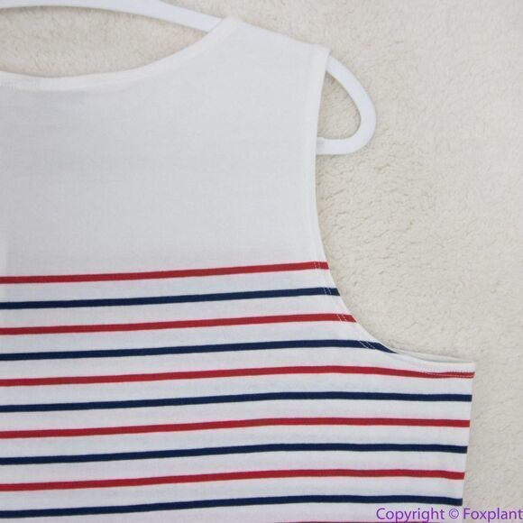 NEW Vineyard Vines 100% cotton Striped‎ NANTUCKET Shift DRESS, L - Picture 13 of 16